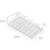 DVD/CD Organizer,Eyeshadow Palette Storage Tray Cosmetics Rack Makeup Tools Compartment Holder Sunglasses  Storage Shelf