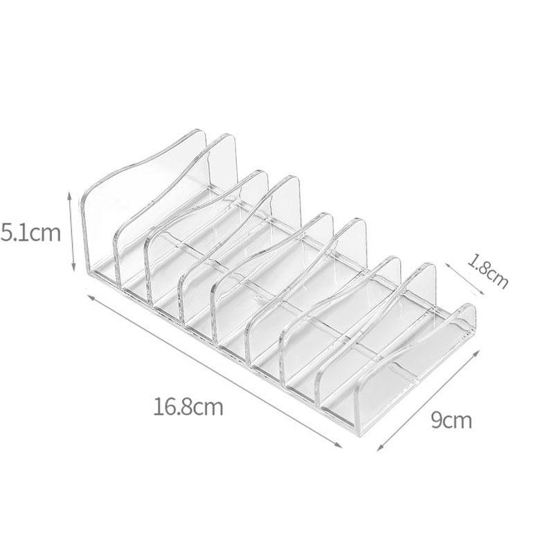 DVD/CD Organizer,Eyeshadow Palette Storage Tray Cosmetics Rack Makeup Tools Compartment Holder Sunglasses  Storage Shelf