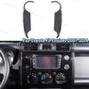2pcs Carbon Fiber Look Navigation Side ABS For Toyota FJ Cruiser 2007-14