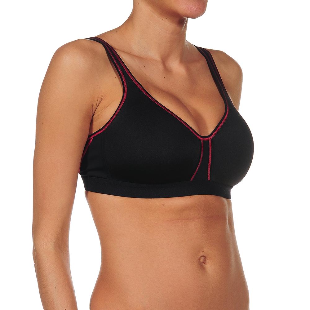 

NINA women s microfiber sports bra