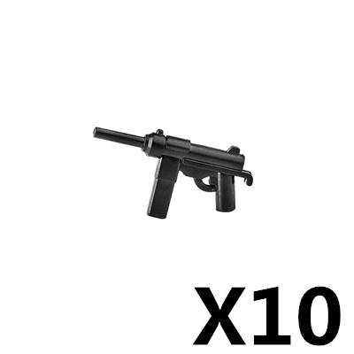 Militärwaffen MOC Bausteine Figuren Soldat US Sowjetischer Gewehr Mini-Kanone Raketenwerfer MG42 RPG Kugel Spielzeug Geschenk K022