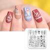 Nail Stamping Plates Stamp Template Manicure Templates Nail Stamping Plate Stencils DIY Nails Art Tools