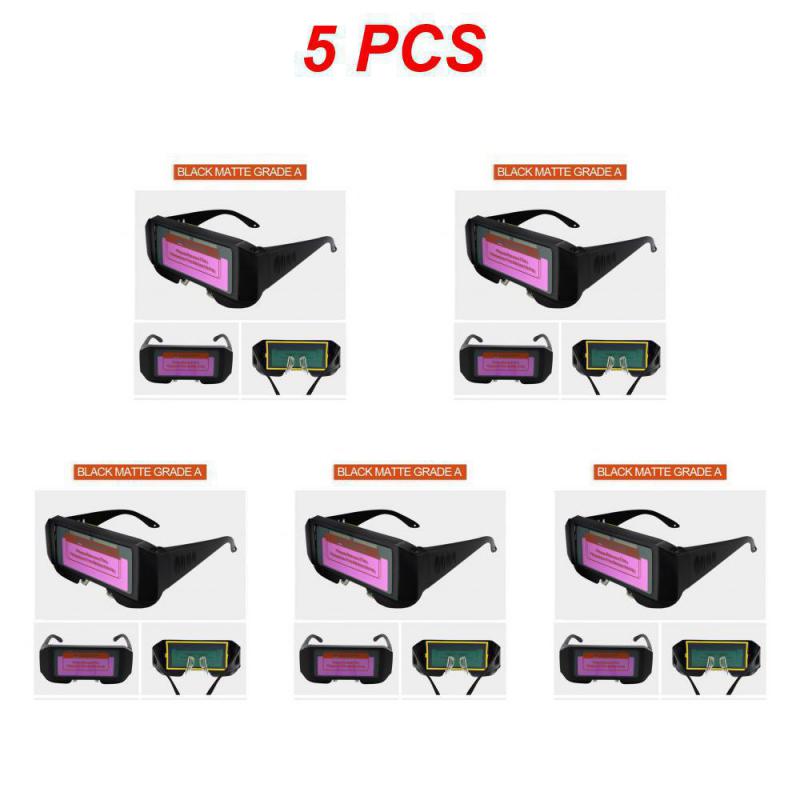 Automatic Dimming Welding Glasses Light Change Auto Darkening Anti- Eyes Shield Goggle for Welding Masks EyeGlasses Accessories