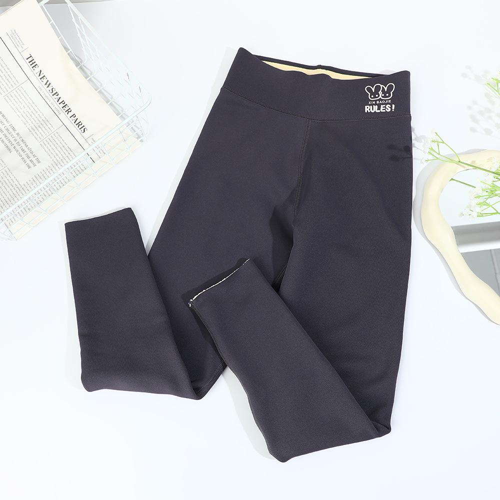 High Waist Comfortable Girls Shark Print Barbie Pants - Elastic & Skin-Friendly Base Layer Wear 170cm