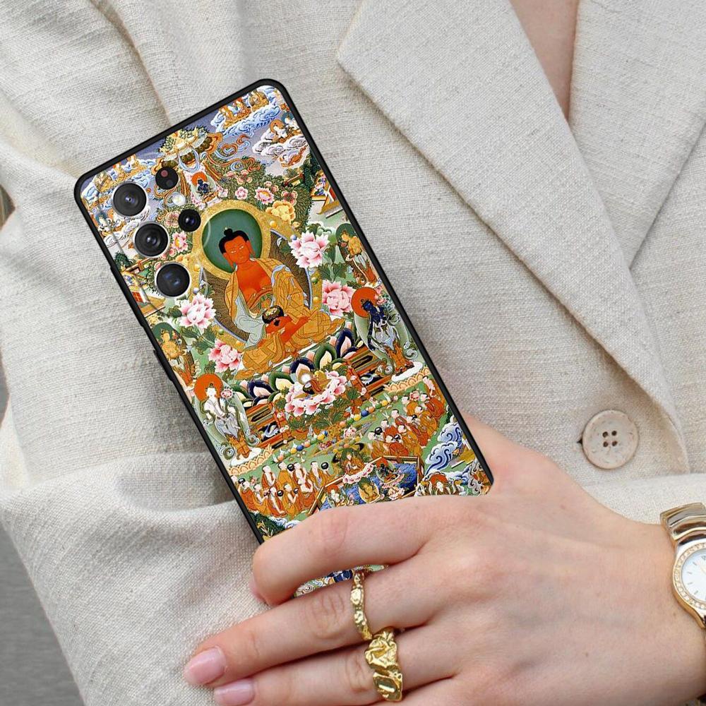 Shakyamuni Buddha SOFT Cell Phone Case for Samsung Galaxy S26 Ultra S25 S24 S23 S22 S21 S20 Note10 Cover