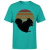 Squirrel Retro Vintage Funny Adults Unisexs Tshirt P1OrA