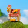Country Cottage, Miniature House, Fairy Forest Decor, Micro Landscape, Resin Craft, Tabletop Ornament, Creative Figurine