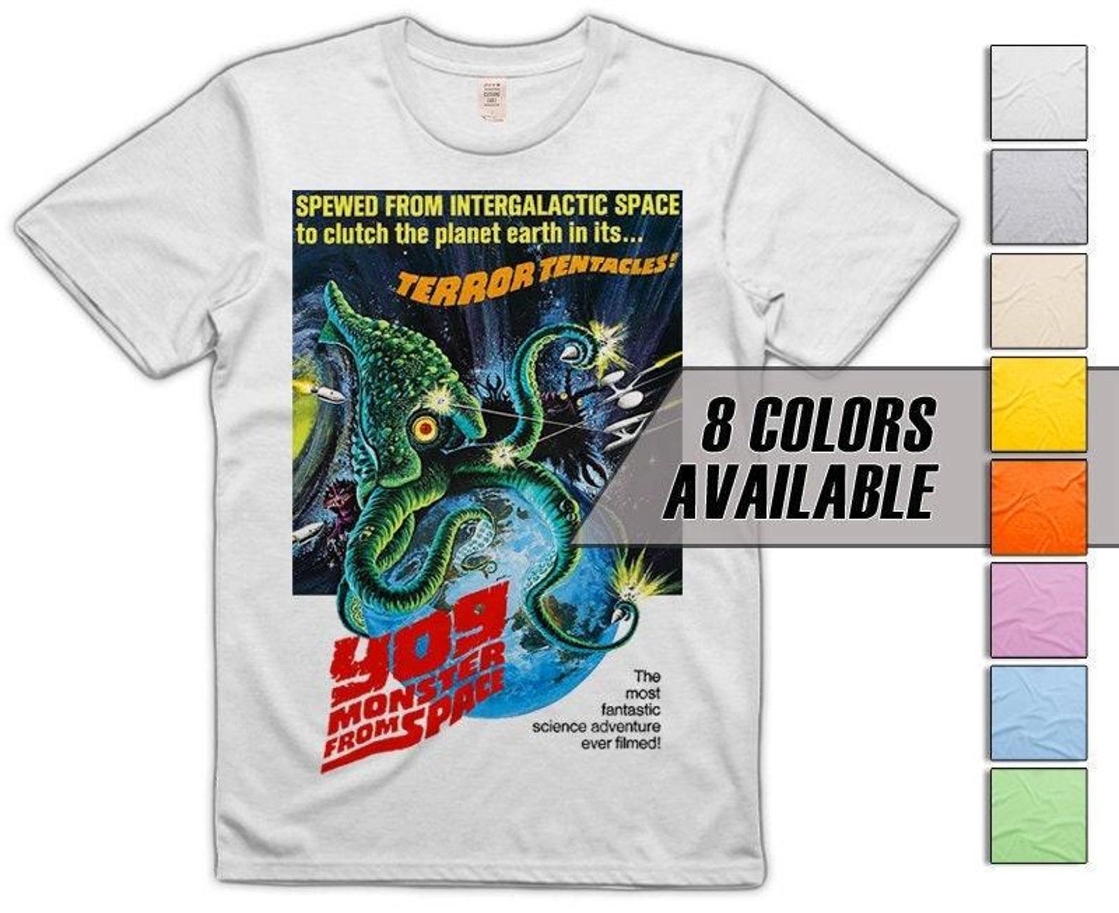 Yog - Monster from Space V1 Men s T-Shirt all sizes S-5XL 8 Colors available XL