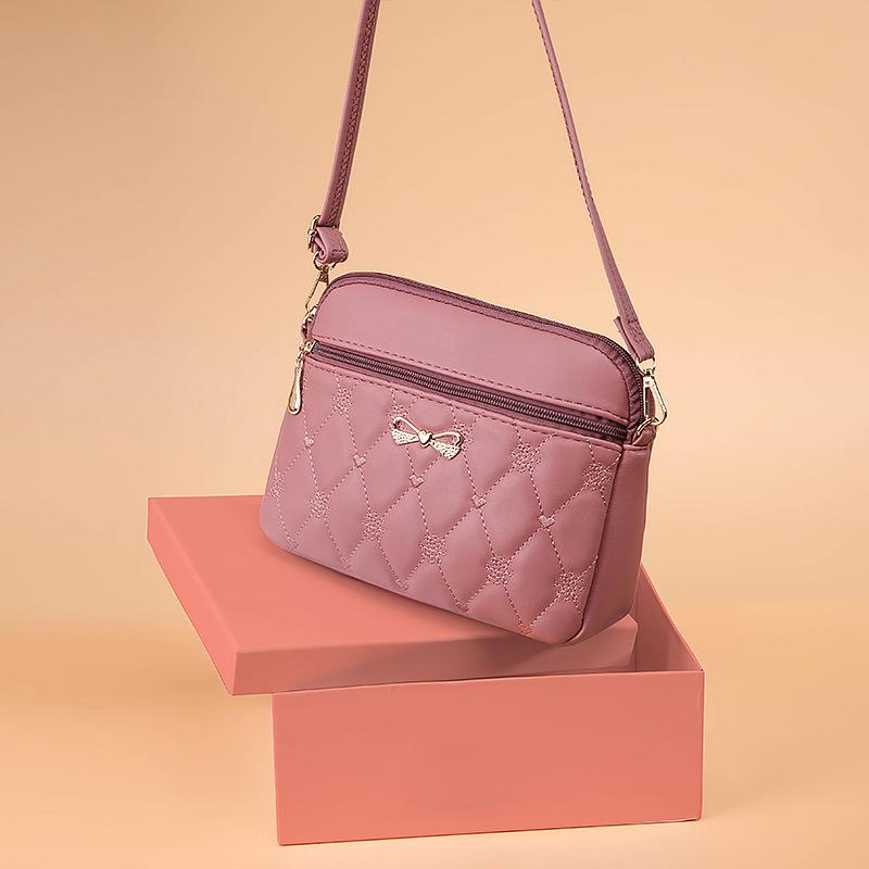 Mom Bag Trendy Underarm Bag Crossbody Bag Women's Bag Embroidered Six Layer Bag