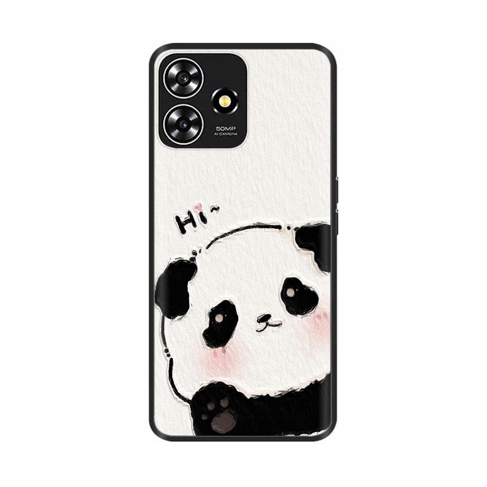 For ZTE Blade A73 4G Phone Case Lovely Silicone Back Cover For ZTE Blade A73 4G A 73 Cases Liquid Silicon Anti Drop Funda Coque
