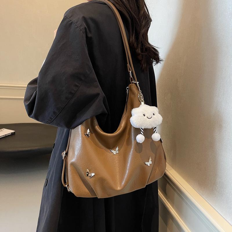 

Большая вместительная сумка-рюкзак женская повседневная простая ретро модная сумка-тоут студенческая сумка