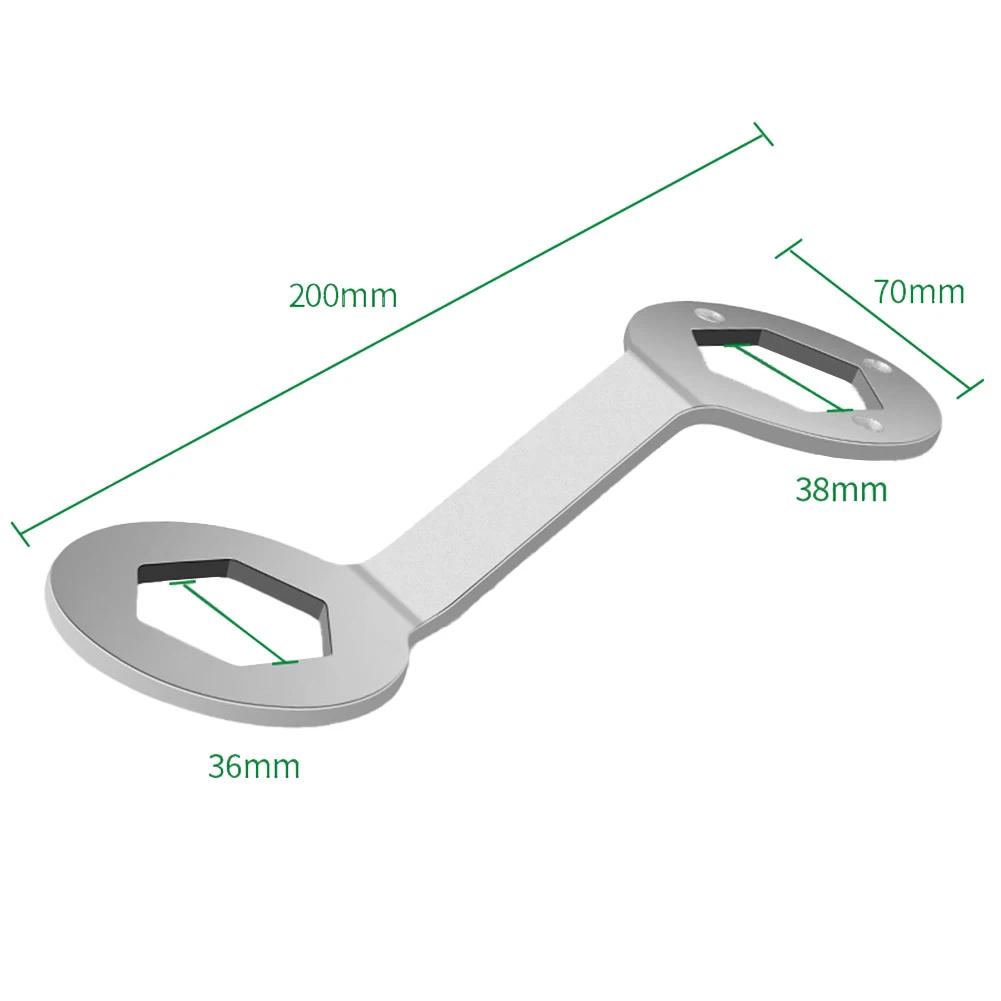 Washing Machine Special Repair Wrench Washing Machine Maintenance Cleaning Wrench 36/38mm Nut Thickening Long Sleeve Spanner