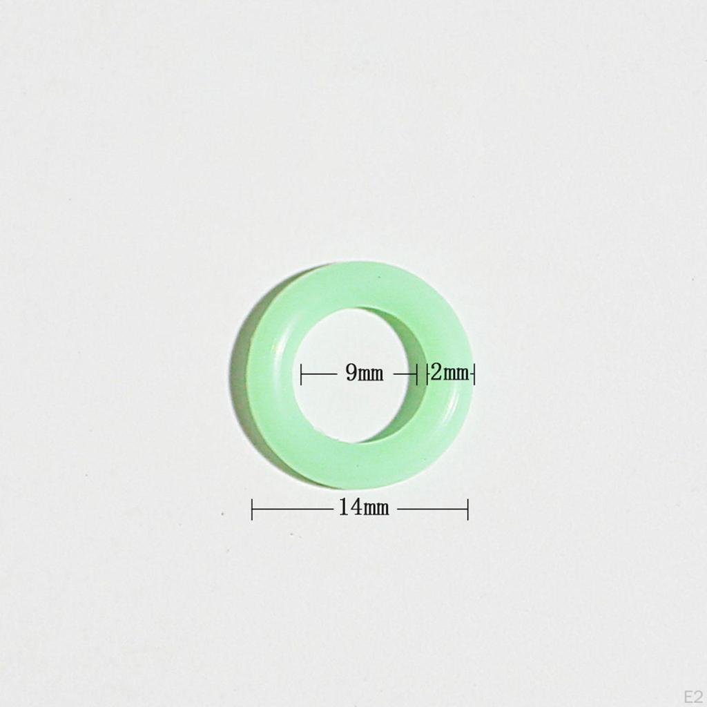 100 stück Zelt Hering Ringe Nagel Boden O für Bergsteigen Wandern
