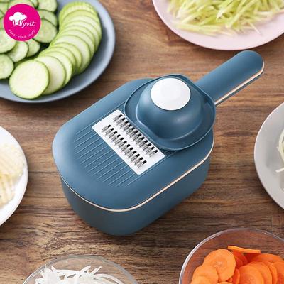 1 Set, Multifunctional Grater for Potatoes, Carrots, Cucumber, Grater with A Strain, Kitchen Basket for Washing Vegetables