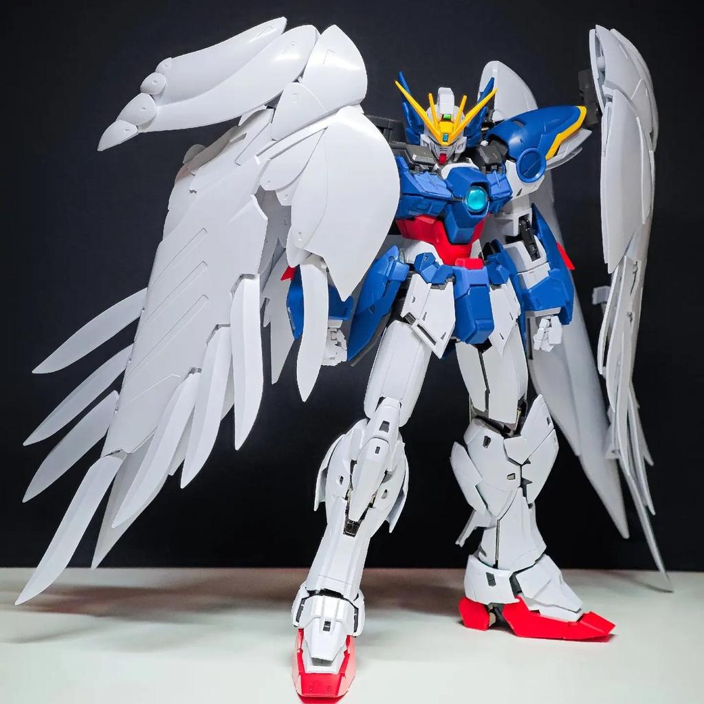 7703 1/100 Scale MG Wing Zero Ver.Ka Mecha Assembly Model Kit with Box  DIY Collectible Toy Gift for Boys  Hobby Lovers