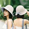 Summer Sun Protection Hat For Women With Wide Brim Cotton Foldable Sunshade For Casual Fashion