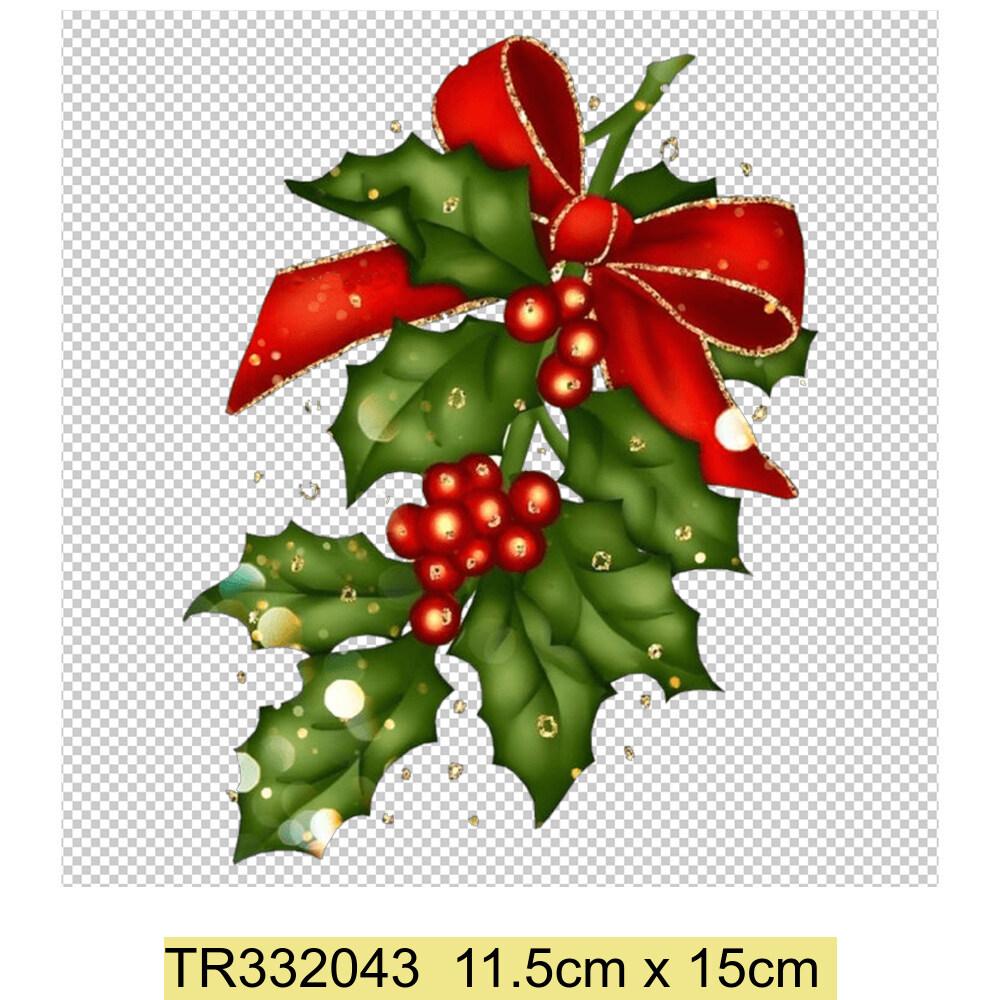 Aufbügelbilder Weihnachten Weihnachtsmann Bäume Kleidung DIY T-Shirt Kleid Applikation Wärmeübertragung Weihnachtsbaum Auto Aufbügel-Vinyl-Aufkleber