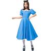 Hochwertiges Alice Cosplay Anime Dienstmädchen Outfit nach Japan exportiert, Blaue Dienstmädchenuniform, Halloween Kostüm