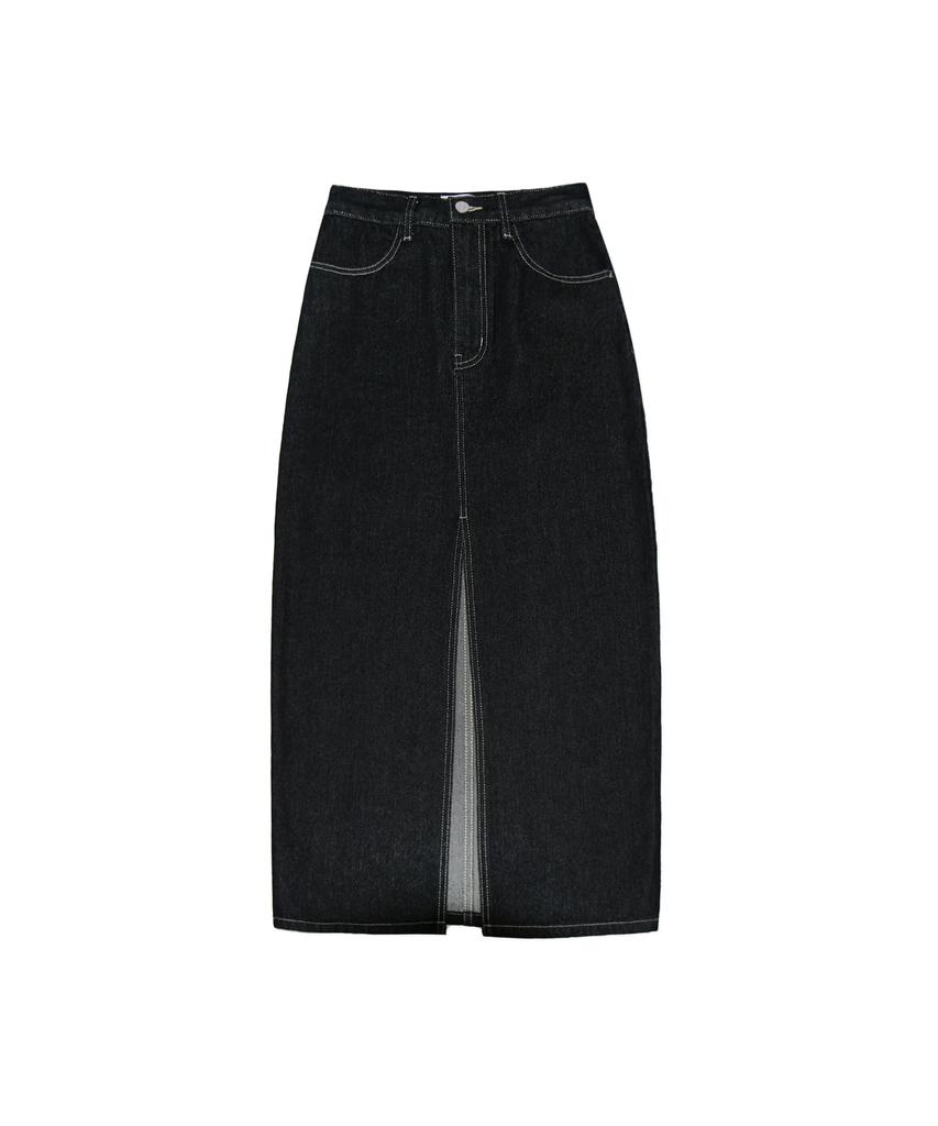 Pandora Fit [Skirt] Arthur Stitch Denim Skirt