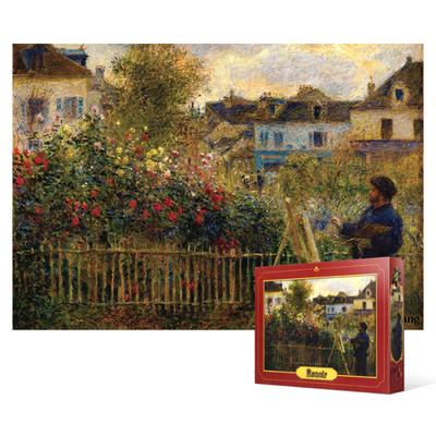 1000 Piece Jigsaw Puzzle - Monet Drawing a Picture, Popular Korean Puzzle