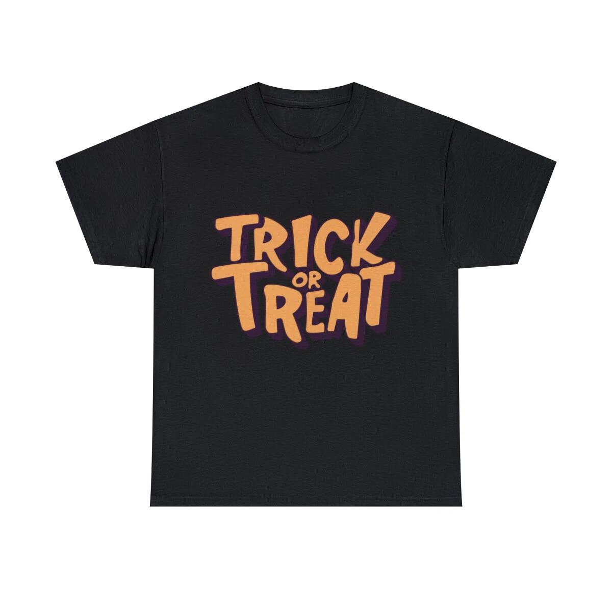 Trick Or Treat Halloween Graphic Tee Shirt, S-5XL S