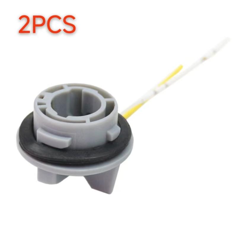 

2Pcs 1156 BAU15S P21W LED Bulb Socket - Angled Auto Lamp Holder Adapter Car Light Base Replacement Accessories