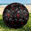 Game on Print Size 5 Soccer Ball, PU Wear Resistant Football for Match Training and Daily Practice, Birthday Gift for Soccer Fans