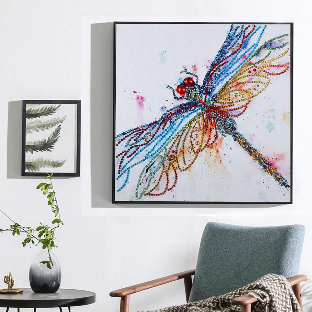 Buy 5D DIY Embroidery Round Full Drill Diamond Painting Cross Stitch ...