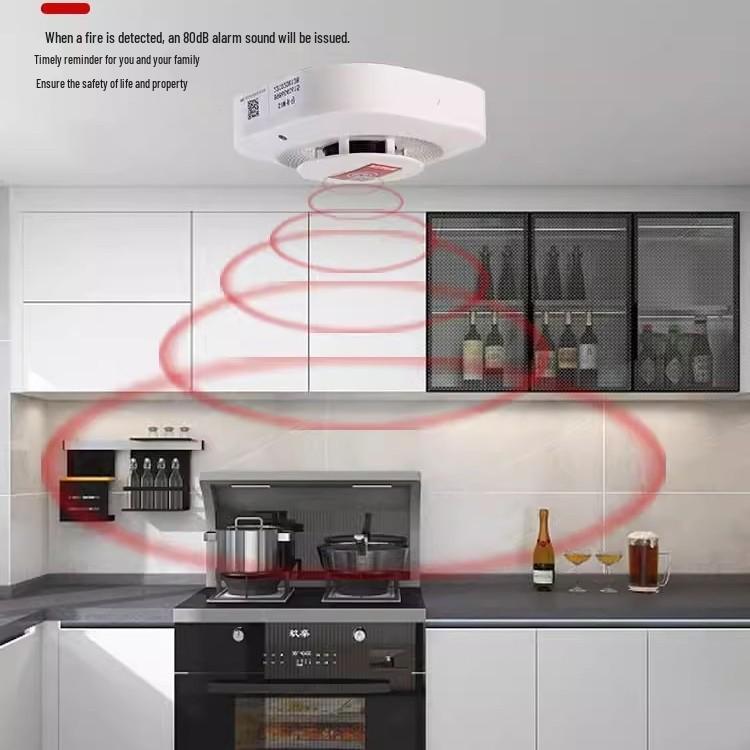 3C Certified Smoke Detector Alarm for Home & Commercial Use