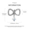 Original Charmscopper Infinite Eternal Boat Anchor Beads Fit Charms Platabracelets For Women Jewelry Making Diy Gifts