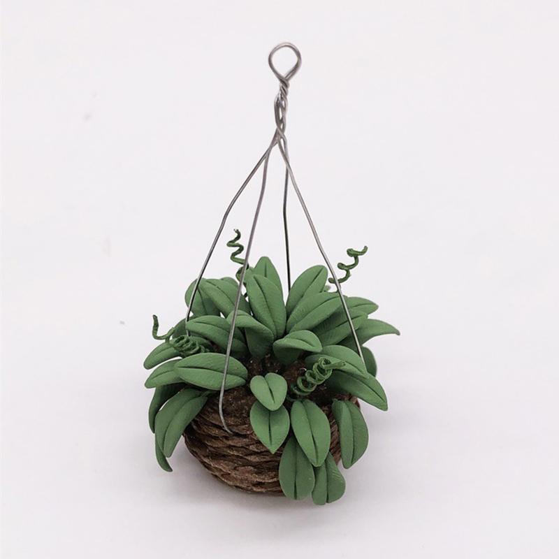 1/12 Dukkehus Simulering Miniaturhus Dekor Plantemodell Leke for Barn