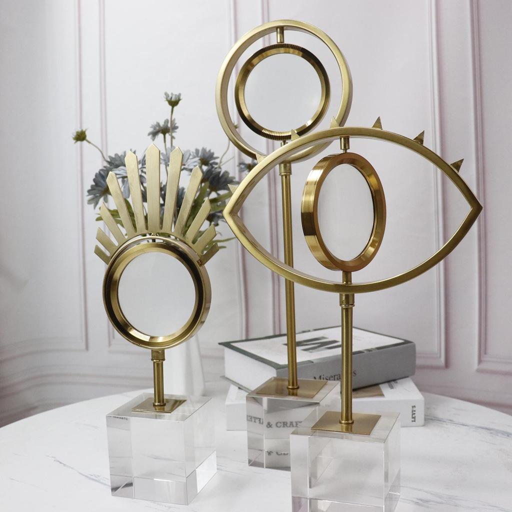 Modern Minimalist Wine Cabinet Ornaments for Home, Office, Study & Entryway Decor