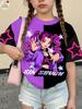 Kpop Cartoon Print Grafik Kinder T-Shirts Lustiges Geschenk für Fans Harajuku T-Shirts Sommer Oberteile Kurzarm Oberteile Kinderbekleidung
