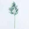 Single 3 Prong Pointed Eucalyptus Leaf Home Interior Decoration Flower Arrangement Simulation Plastic Wedding Money