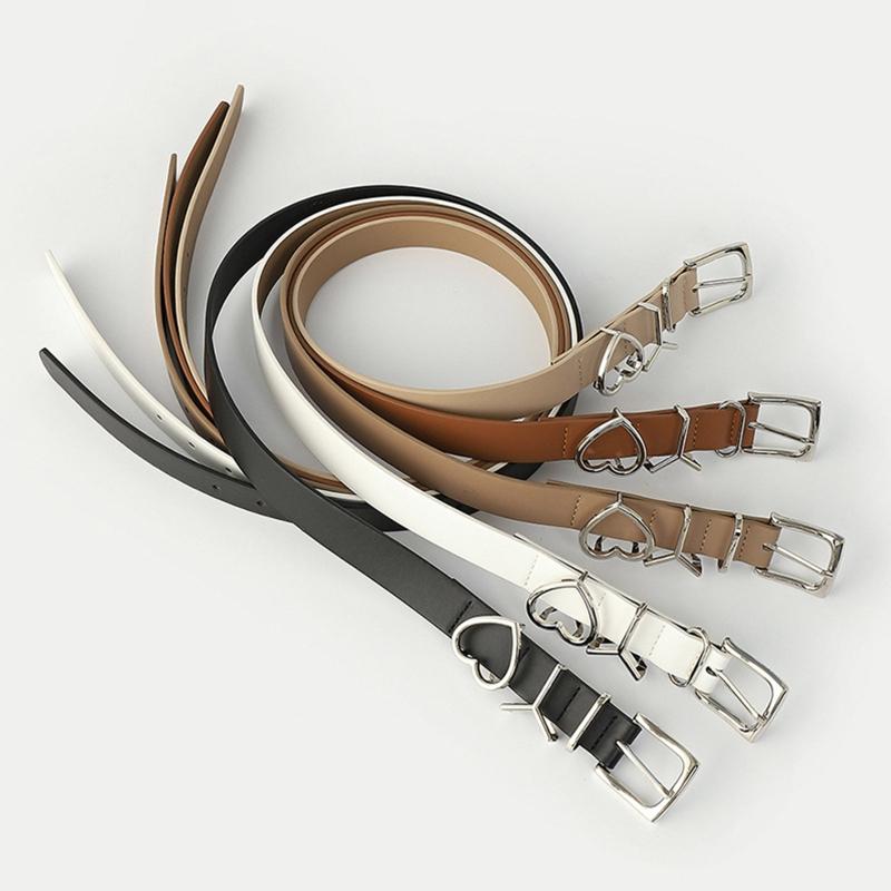 Waist Strap for Women PU Leather Adjustable IYO Buckle Waist Chain Hip Hop Jean Chain Women Summer Skirt Dress Decors