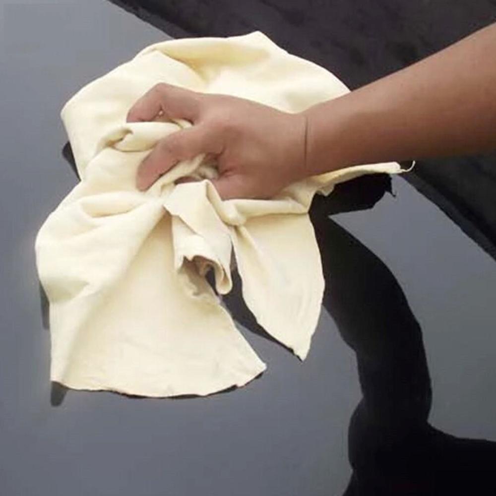 Car Washing Towels Super Absorbent Chamois Leather Dust Stains Removal Anti-Damage Paint Cleaning Cloth Window Glass Quick Dry