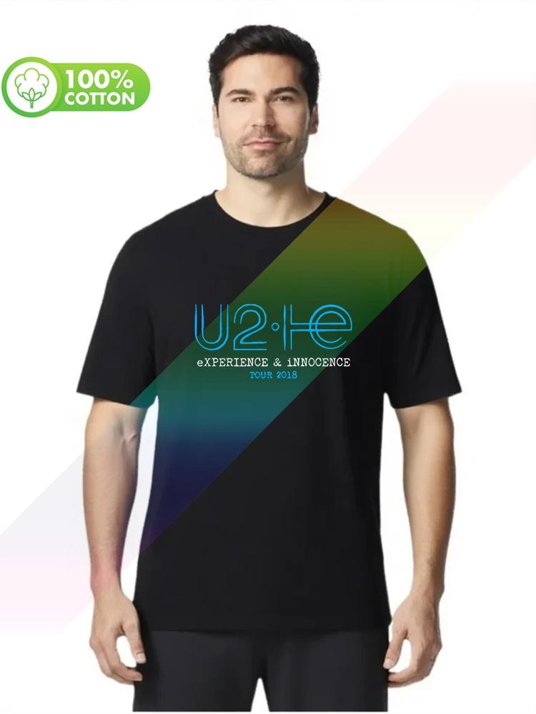 100 Cotton Round Neck Heavy Weight Unisexs Tshirt Hot Deals U2 Experience Innocence Tour S3xl Tops Tees