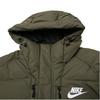Nike Down Jackets Men's Olive Green Hooded Moderate Other 807394-222