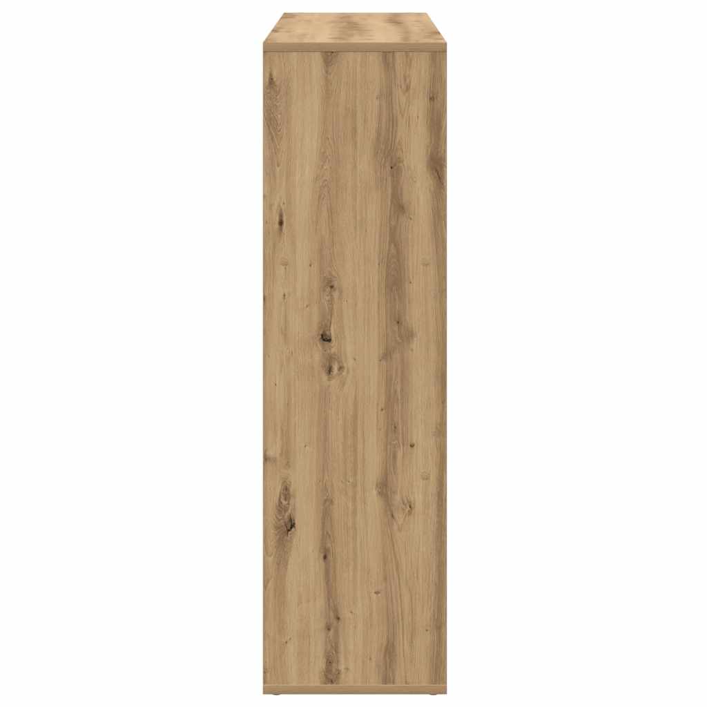 Room Divider Bookshelf Artisan Oak 102x29x103.5 Cm