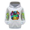 Game Geometry Dash Print Hoodie Kids Leisure Coats Boys Hooded Sweatshirt Baby Girls Spring Autumn Clothes Children's Clothing