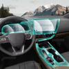 For LEXUS NX -2025 2024 Anti-scratch Car Interior Transparent TPU Film Center Console Dashboard Navigation Protector Sticker