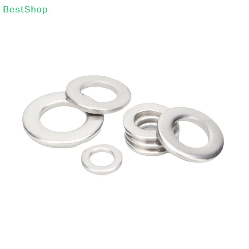 180 Stück Schraubenscheiben, Metall-Flachscheiben-Sortiment, M2 M2.5 M3 M4 M5 M6 M8 M10 M12 Flachring-Dichtungsringe