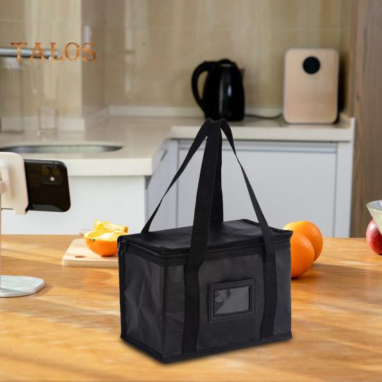 Insulated Bag 16/28/50L Pizza Delivery Cooler Bags for Travel Food Delivery Reusable Grocery Bags Warm Cooler Bags