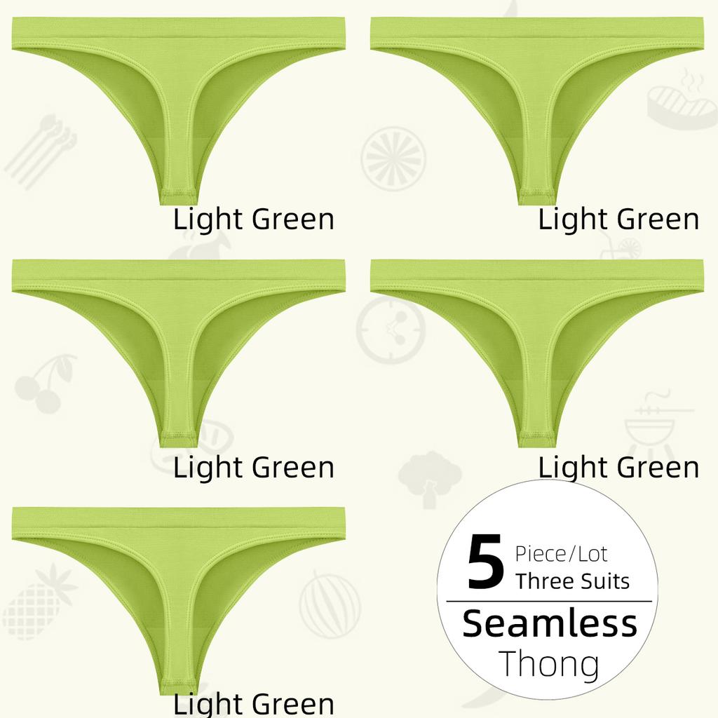 Low Waist Sexy Women Panties, Low Rise Thong Panties, Seamless T Back Women's Underwear #JS001