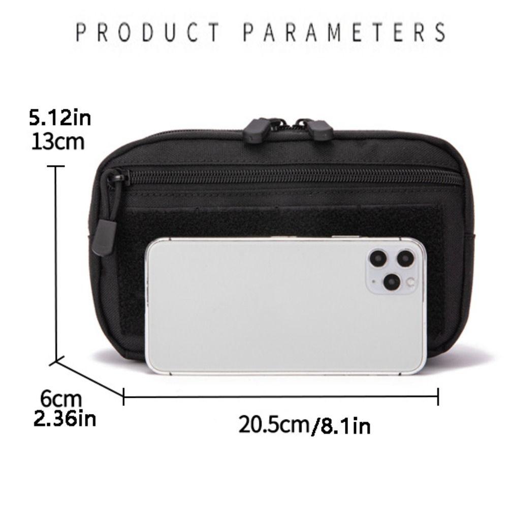 Portable Magazine Bag Nylon Climbing Belt Bag Phone Bag Waist Pack  Camping