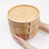 Chinese Cooking Lid Deep Bamboo Steamer Body Steamer, Steamer, 24cm, Bamboo, Cedar, Utensil, Steamer, 2-tier, 3-tier, Body, Lid, Only, (Body)