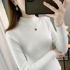 2025 Women's Plus Velvet Knitwear: Thick Warm Autumn/Winter One-Piece Sweater