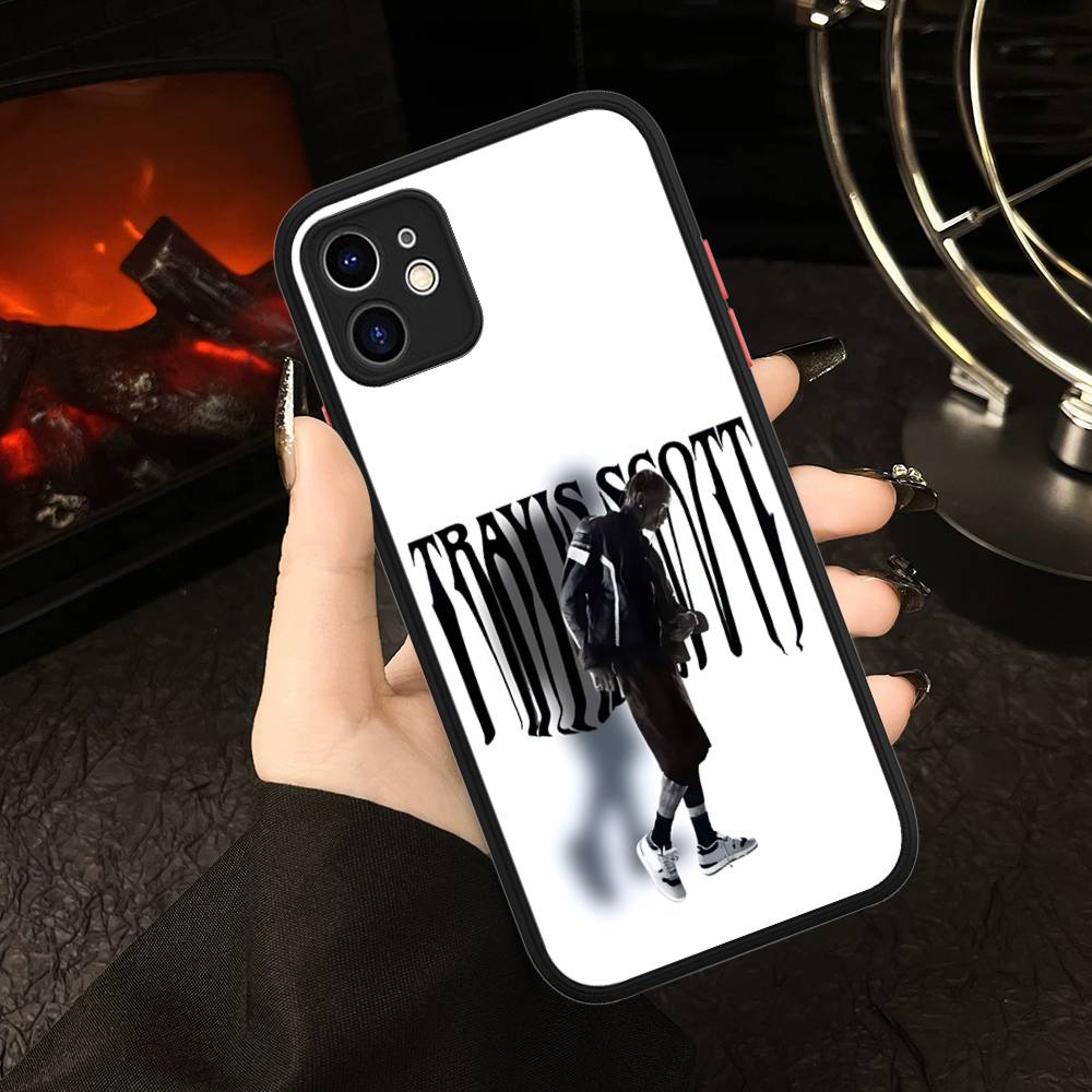 Luxury Travis Scott Cactus Jack For IPhone 16 15 14 Plus 13 12 11 Pro Max X XS MAX Matte Color Aesthetic Phone Cover