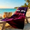 Rb Leipzig Personalized Text Beach Towel Quickdry Soft Microfiber Suitable For Sports Travel Swimming Yoga Bathroom Beach And Pool