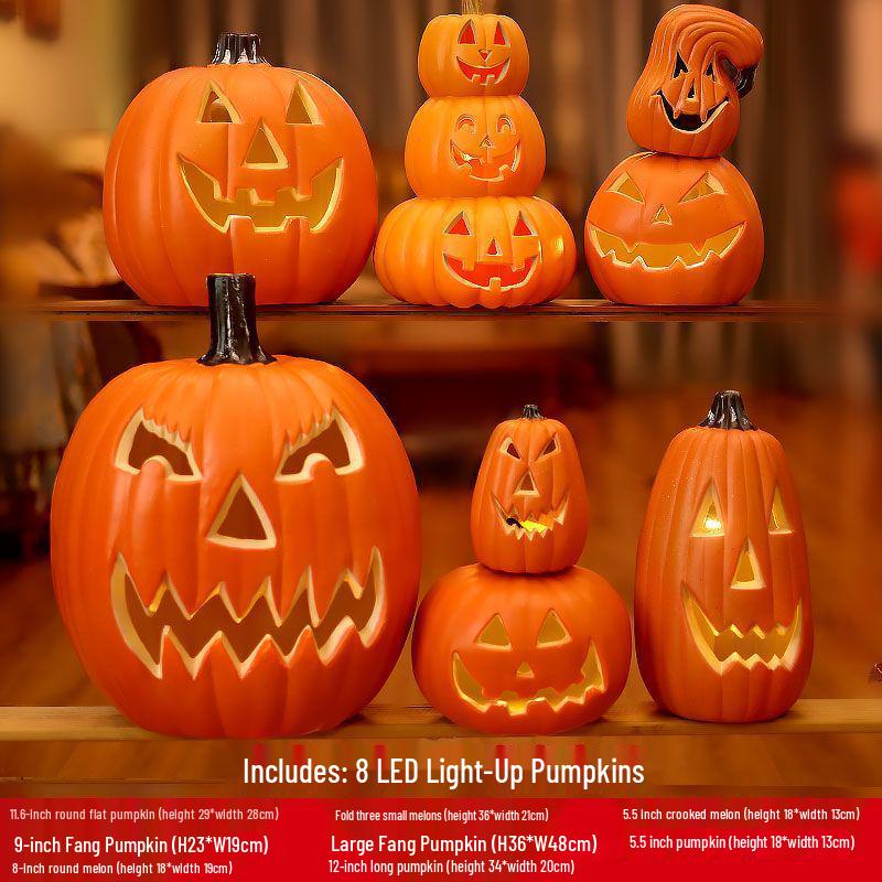 Luminous Halloween Pumpkin Lantern for Decoration